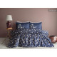 Комплект постільної білизни Pupilla Digital Satin KR41691 Євро 200х220 см Midnight