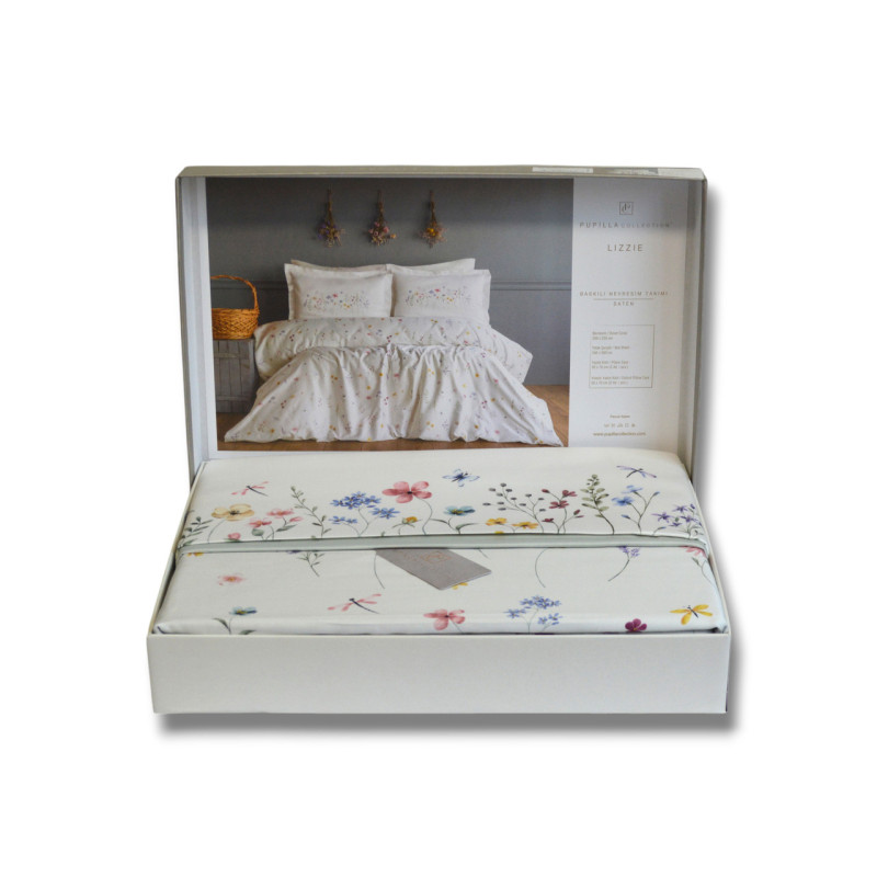 Комплект постільної білизни Pupilla Digital Satin 41692 Євро (200х220 см)