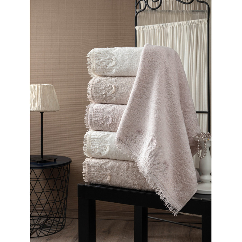 Набір банних рушників Pupilla Afrodit махра KR30585 70х140 см (6 шт.)