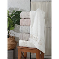 Набір махрових рушників Pupilla Karla KR30588 50х90 см (6 шт.)