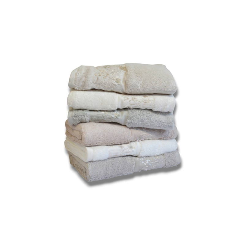 Набір махрових рушників Pupilla Karla KR30588 50х90 см (6 шт.)