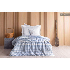 Комплект постільної білизни Pupilla Digital Satin Ernest 41697, 1,5-спальний