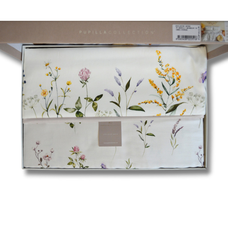 Комплект постільної білизни Pupilla Digital Satin KR41702 сімейний 160х220 см