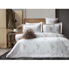 Комплект постільної білизни Pupilla Digital Satin Santorini KR41703 сімейний