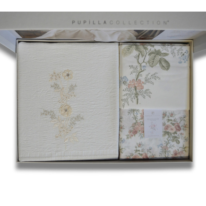 Комплект постільної білизни з покривалом Pupilla Elizabeth KR41710 Євро