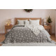 Покривало Saheser Merry муслінове новорічне 240х260 см, Light Grey