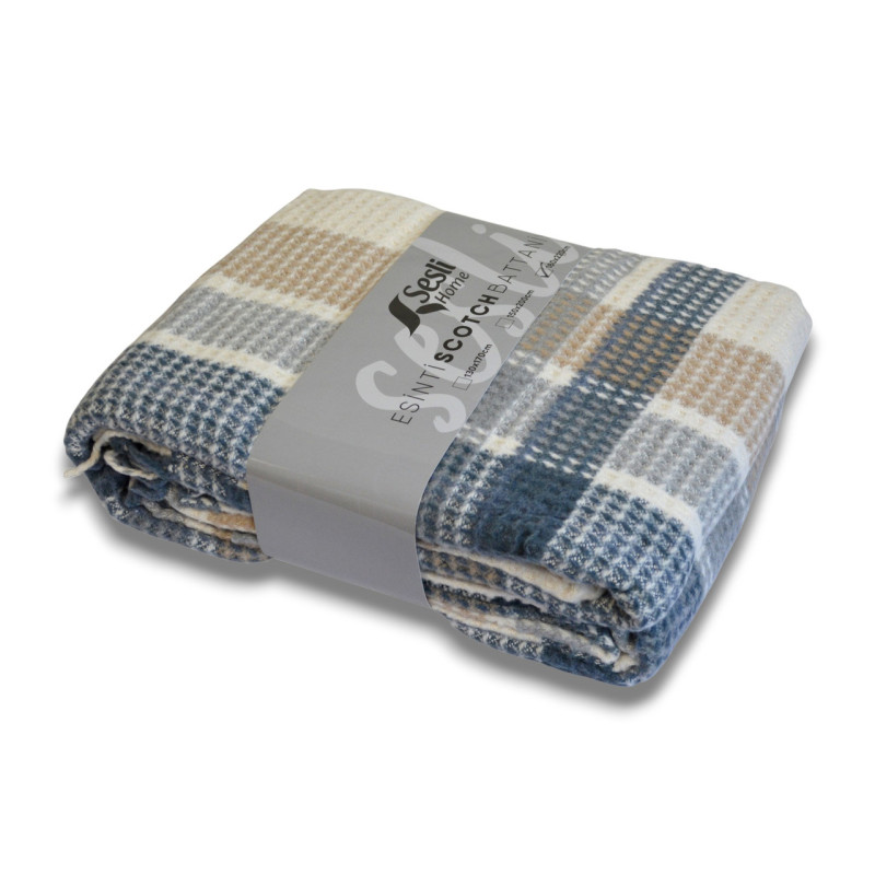 Плед-покривало Sesli Scotch 15316-G 180х220 см