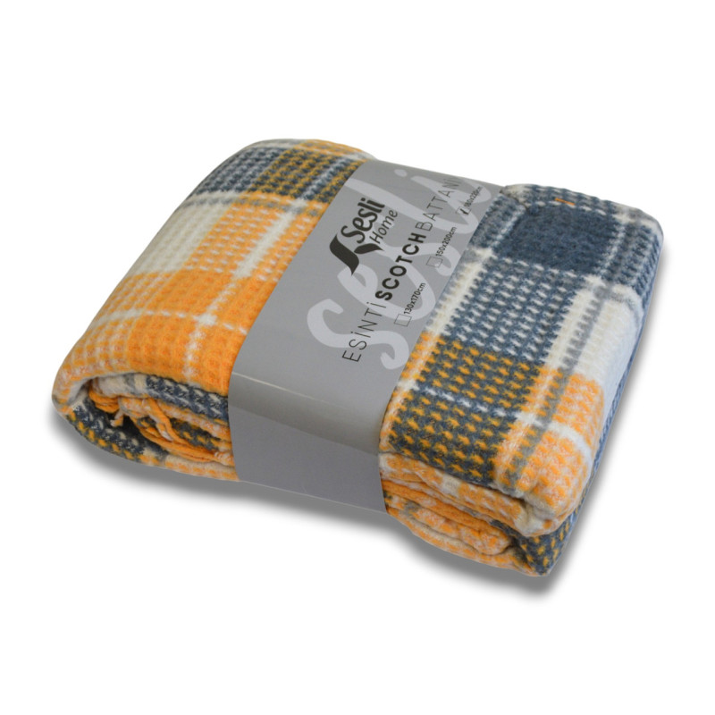 Плед-покривало Sesli Scotch 18716-F 180х220 см