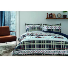 Комплект постільної білизни TAC Satin Loria 41714 Євро