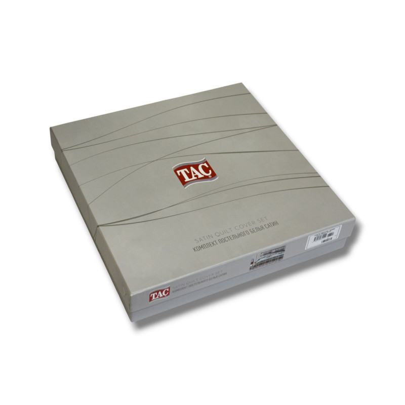 Комплект постільної білизни TAC Satin Loria 41714 Євро