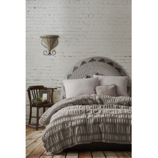 Покривало Saheser Apollo жакардове 220х240 см, сіре