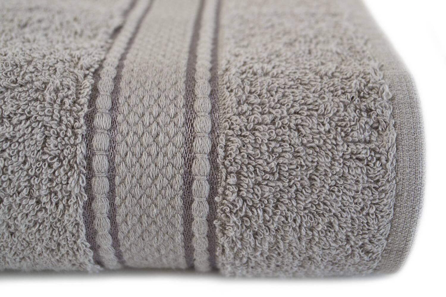 Рушник Karaca Home - Daily Soft gri сірий 50*90