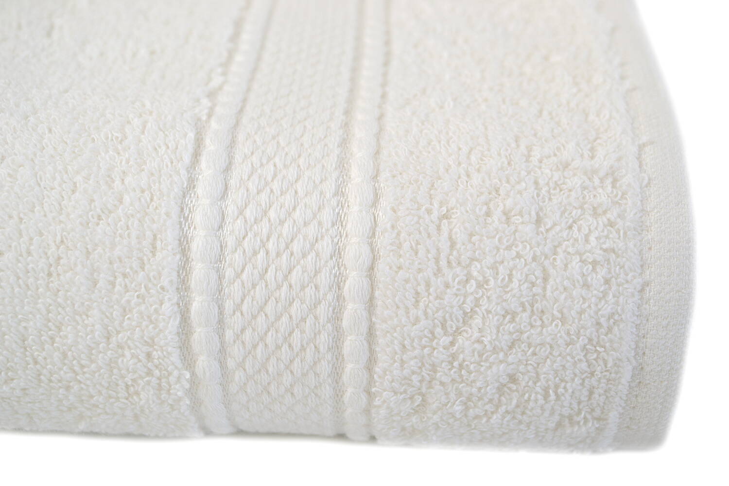 Рушник Karaca Home - Daily Soft offwhite молочний 70*140