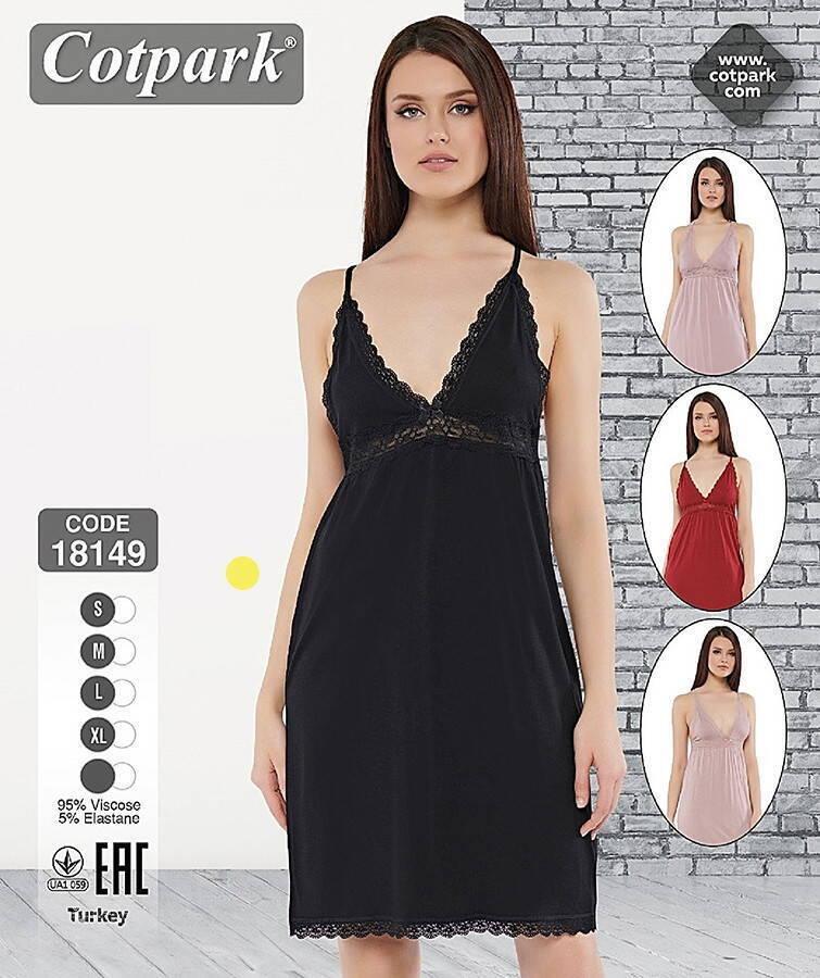 Нічна сорочка 18149 black