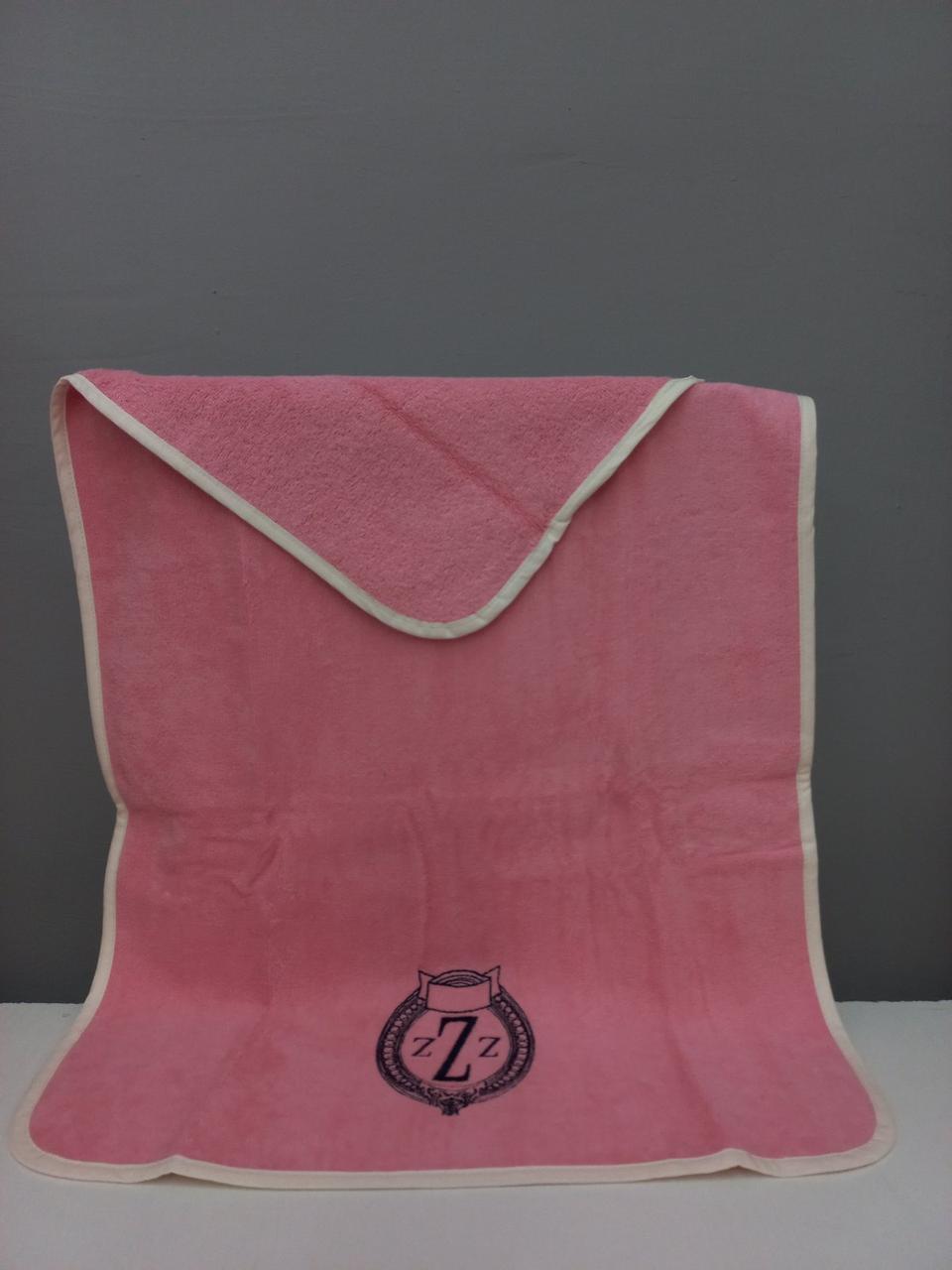 Жіночий рушник для сауни махра/велюр 50×90 (TM Zeron), PEMBE Туреччина