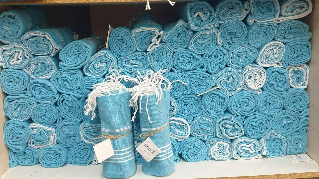 Рушники пляжні Пештемаль бавовняна 100х180 TURKUAZ 01 Туреччина