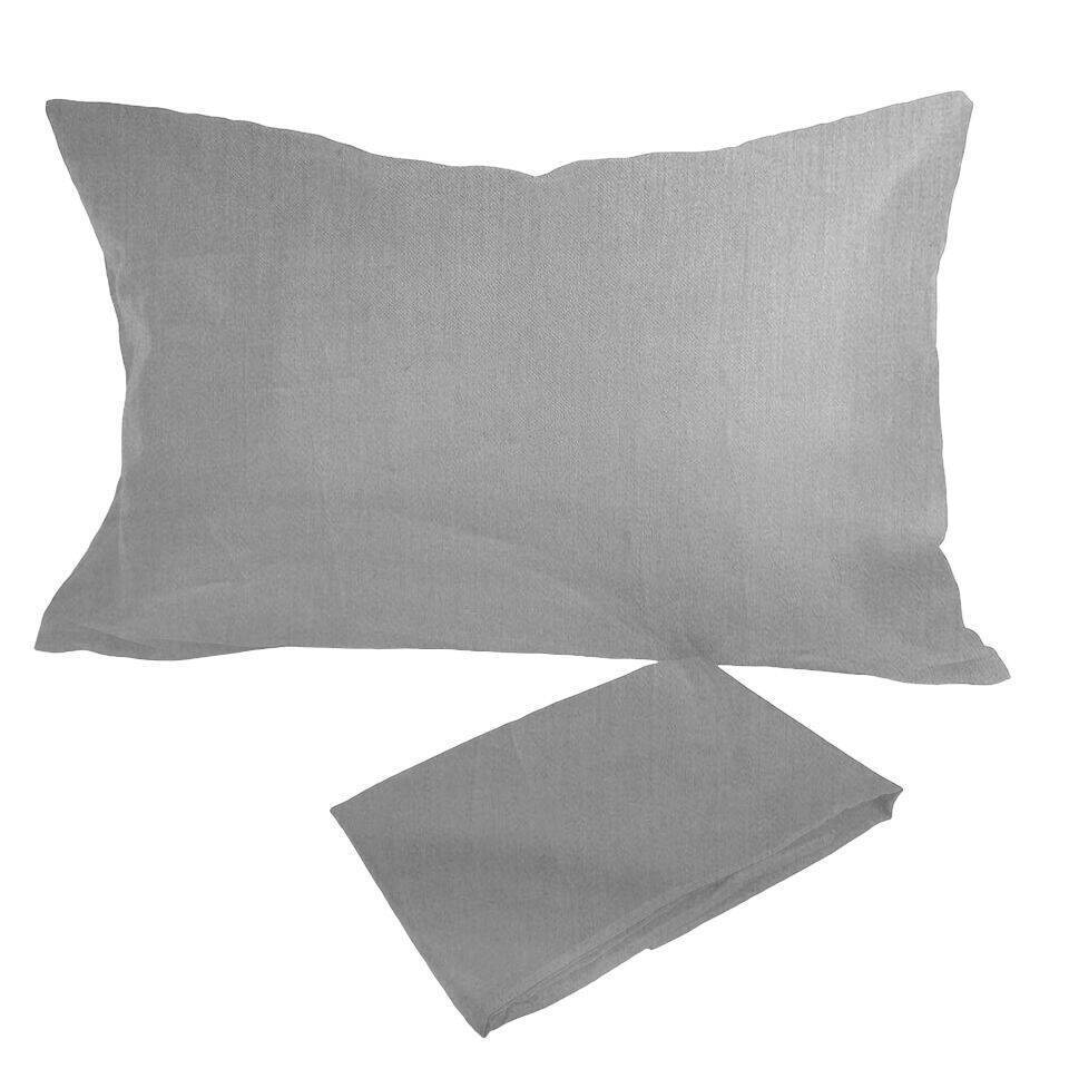 Наволочка SoundSleep Silken сатин 40х60 см графіт (2800004805742)