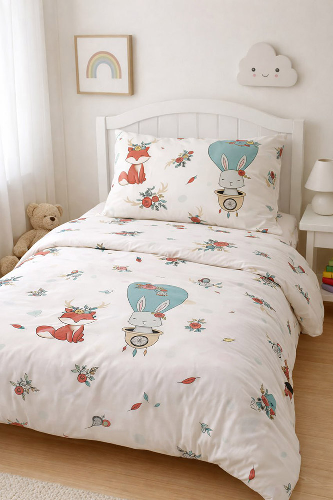 Комплект постільної білизни SoundSleep Foxy бязь підлітковий 145х210 см (2800004995115)