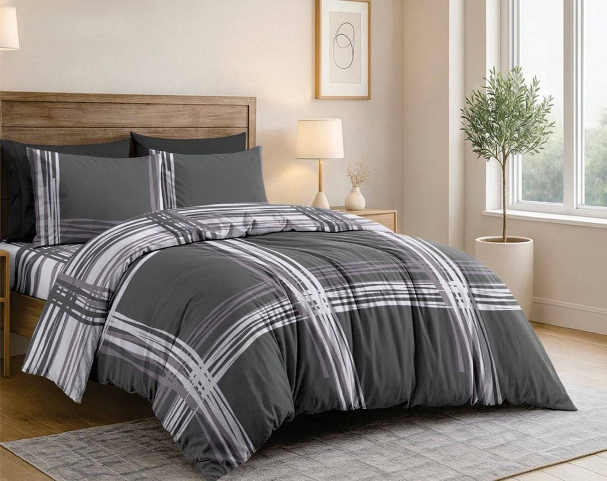 Підковдра SoundSleep Stone Grid бязь-голд 160х220 см (2800005185881)