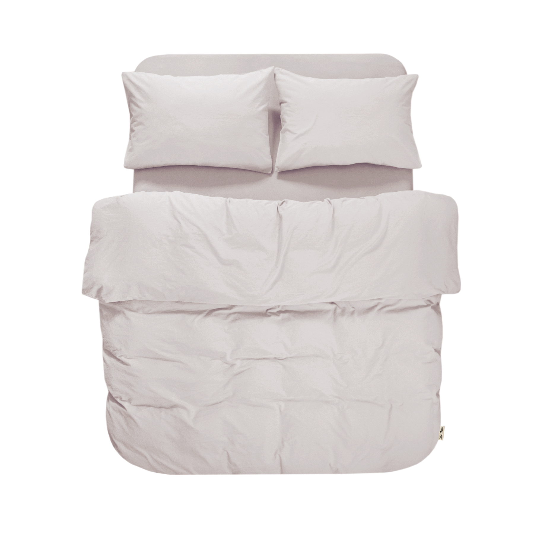 Постільна білизна Lotus Home Kansas євро з вареної бавовни Washed Cotton