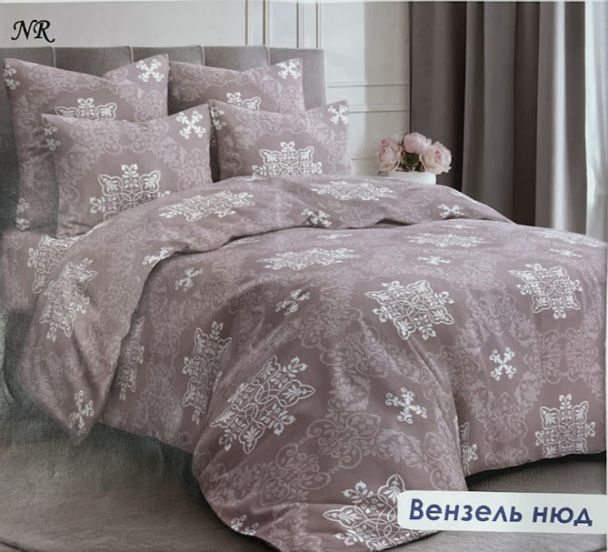 Фланелевий (байка) постільний комплект Вензель нюд