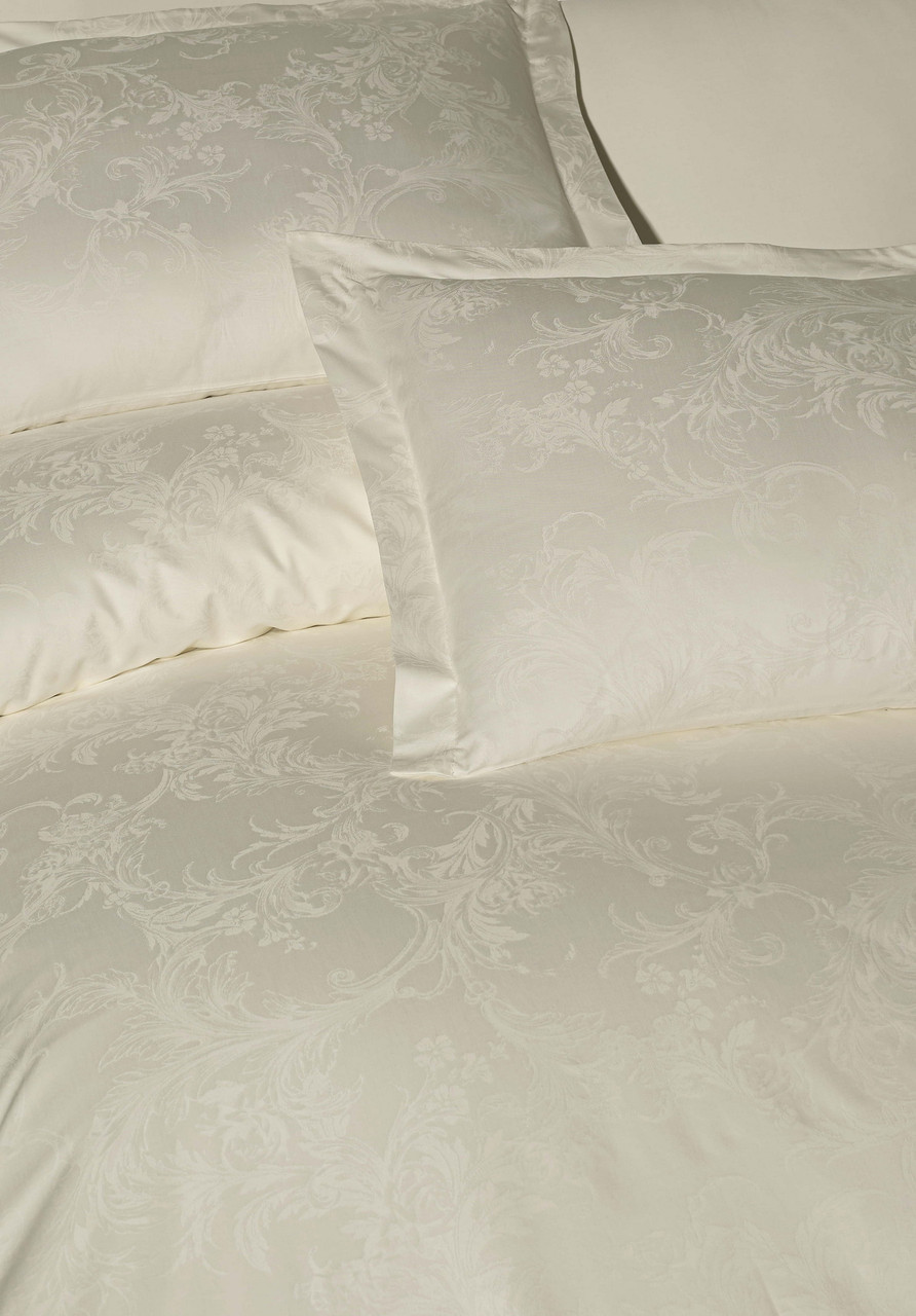 Комплект постельного белья Saheser Delux Jacquard 300 TC 200х220 см Celesta Krem
