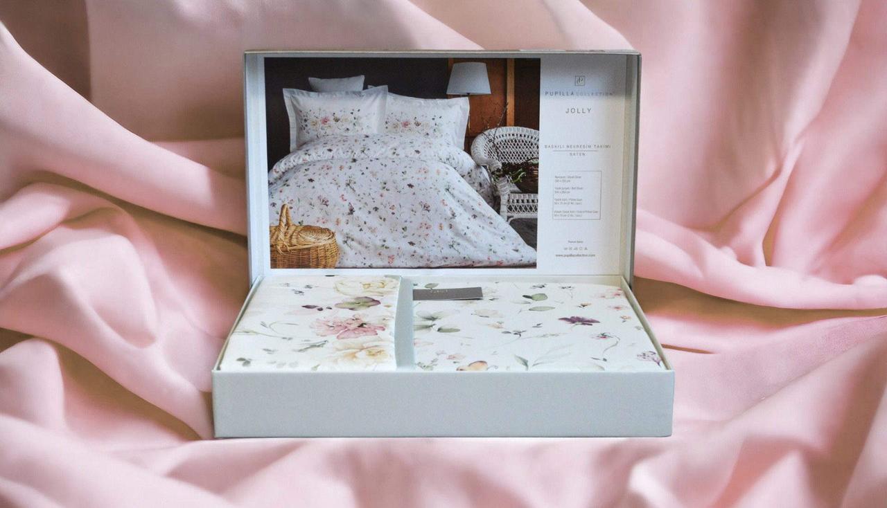 Постельное белье Pupilla Digital Satin сімейка 160 х 220 см Jolly